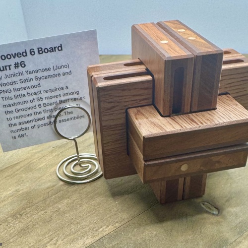 Grooved 6 Board Burr #6