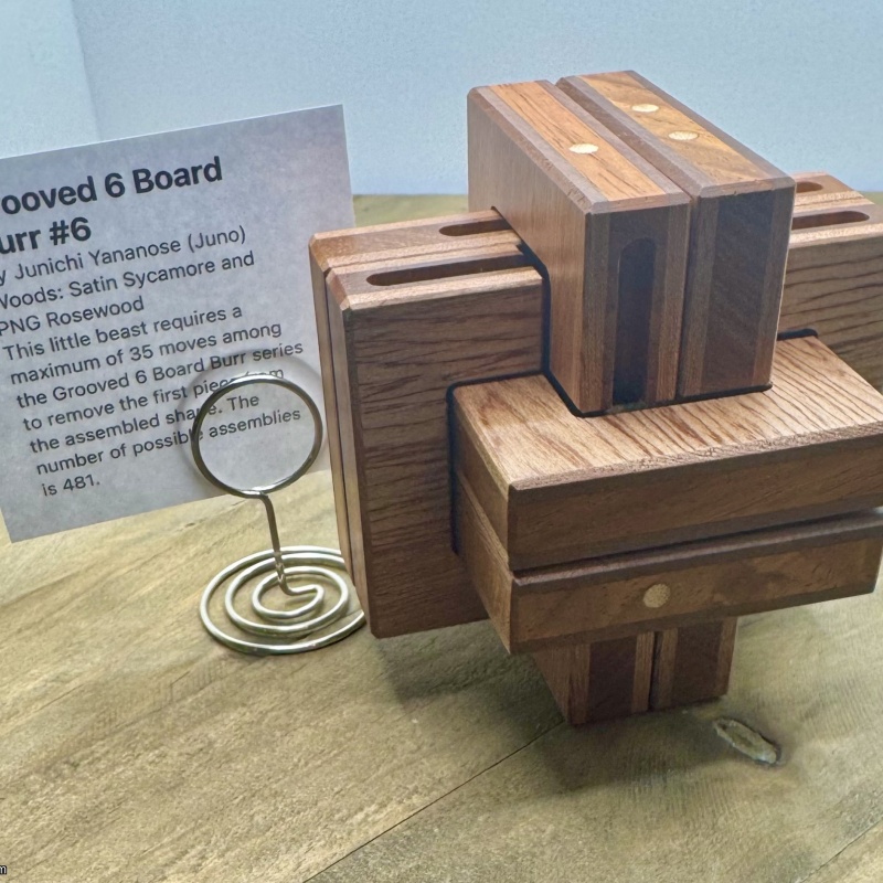 Grooved 6 Board Burr #6