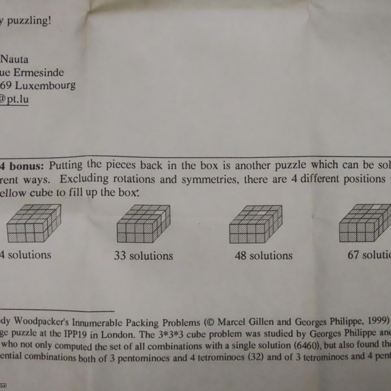 4 x 4 Play Puzzle (IPP25 exchange)