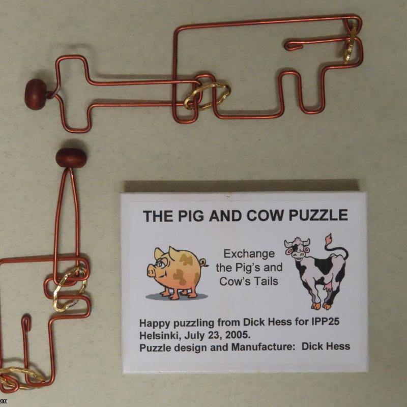 The Pig and Cow puzzles (IPP25 exchange)
