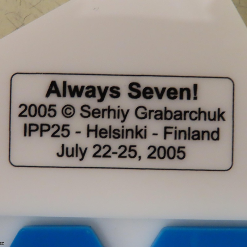Always Seven! (IPP25 exchange)