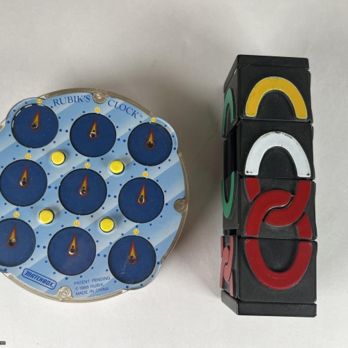Rubik's Clock and Missing Link - Vintage