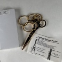 Scissors Puzzle - Gold - Bits and Pieces - RARE