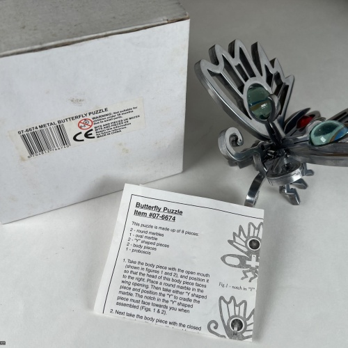 Butterfly Puzzle - Bits and Pieces - RARE