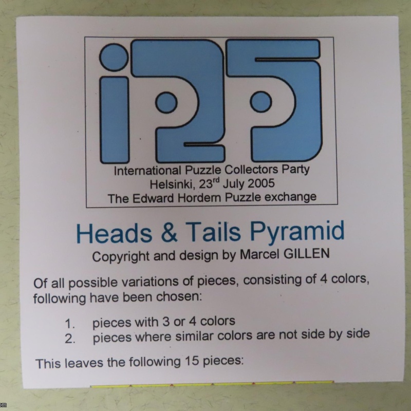 Heads & Tails Pyramid (IPP25 exchange)