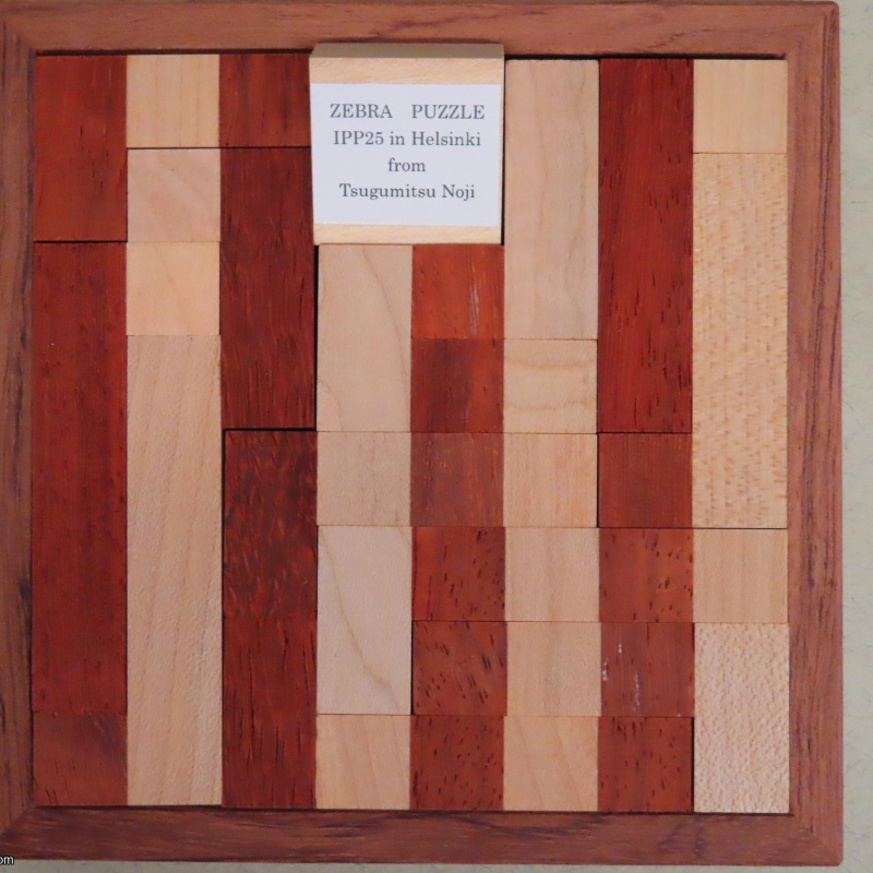Zebra puzzle (IPP25 exchange)