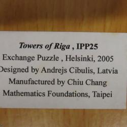 Towers of Riga (IPP25 exchange)