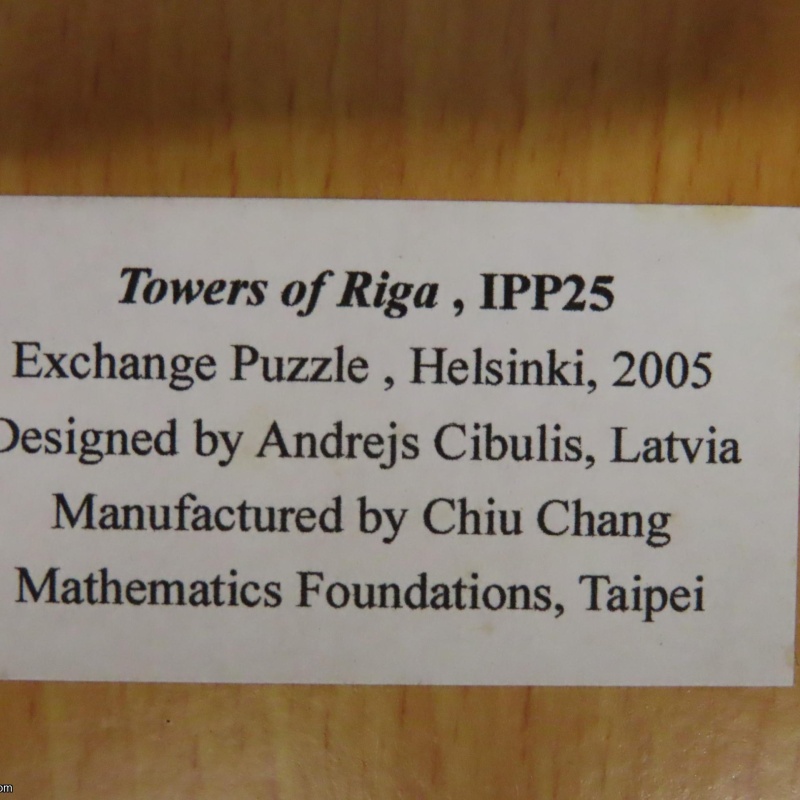 Towers of Riga (IPP25 exchange)