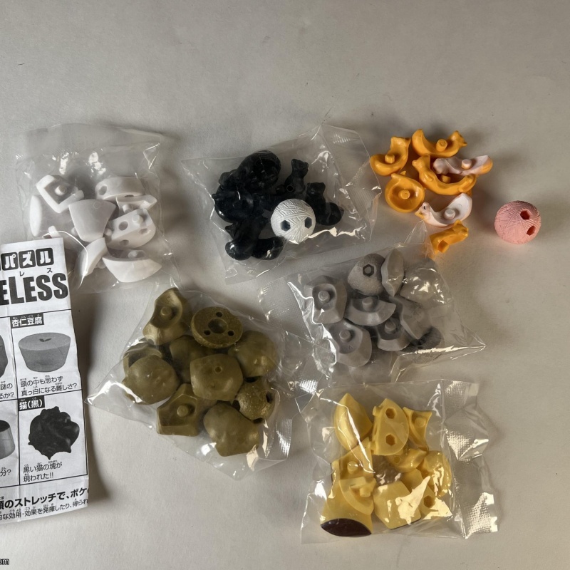 Bokeless Japanese Gashopon Complete Set x6