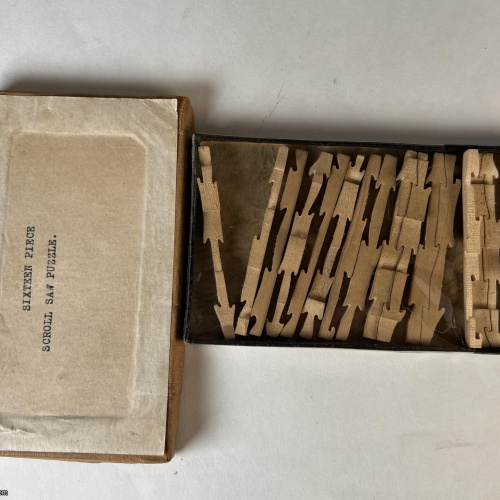 Adams' Interlocking Block Puzzle - Vintage RARE