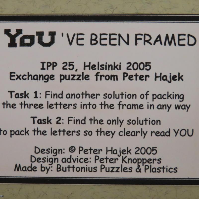 YOU&#039;ve been framed (IPP25 exchange)