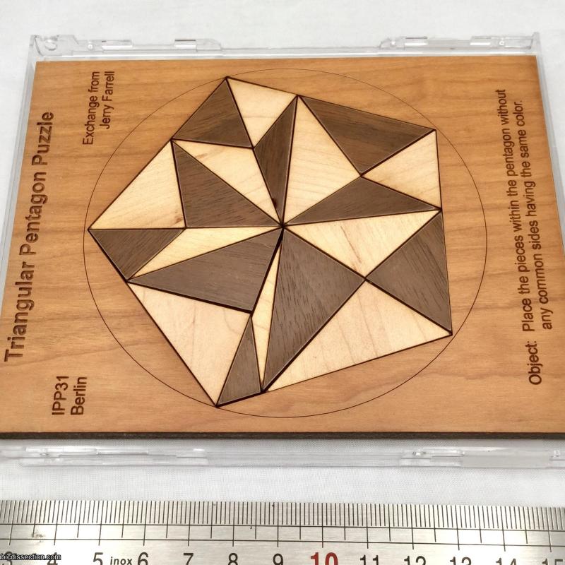 Triangular Pentagon puzzle