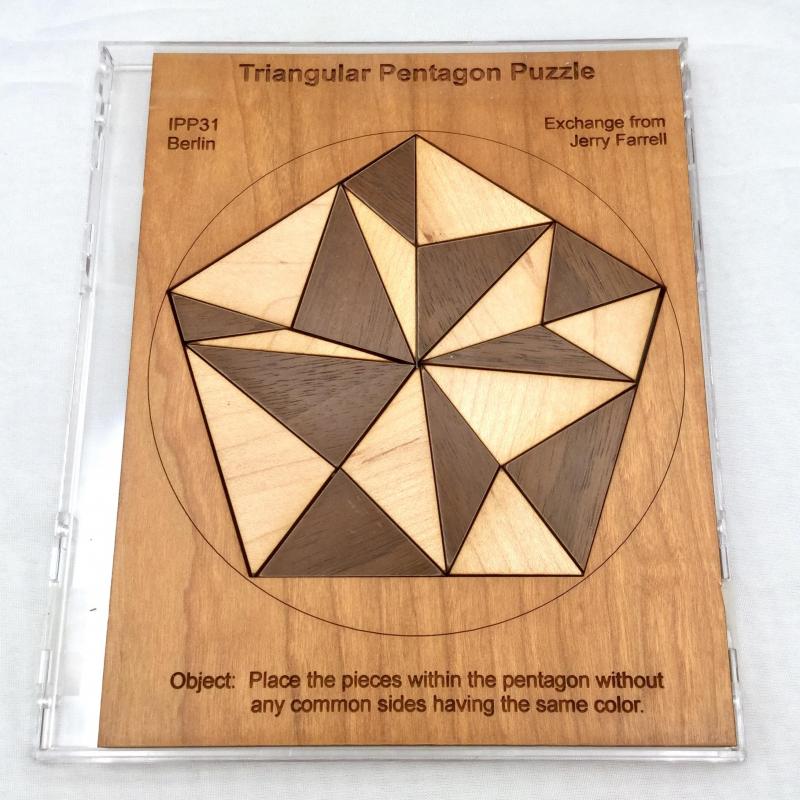 Triangular Pentagon puzzle