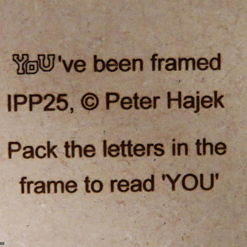 YOU&#039;ve been framed (IPP25 exchange)