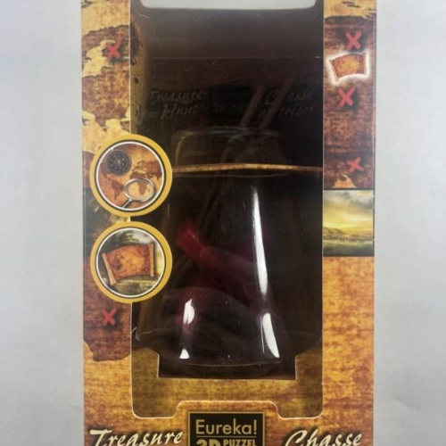 NEW - Eureka 3D Treasure Hunt Dexterity Disassembly Glass Puzzle