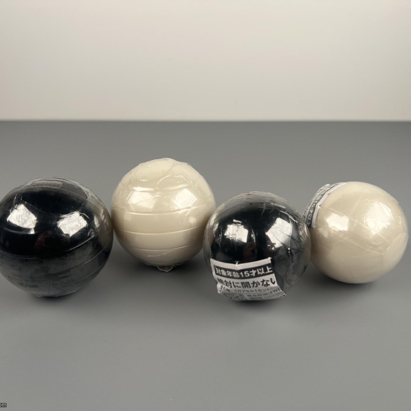 Bandai Gashopon Puzzle Balls - 4 Total - Level 1 and 2 - Japan Rare!