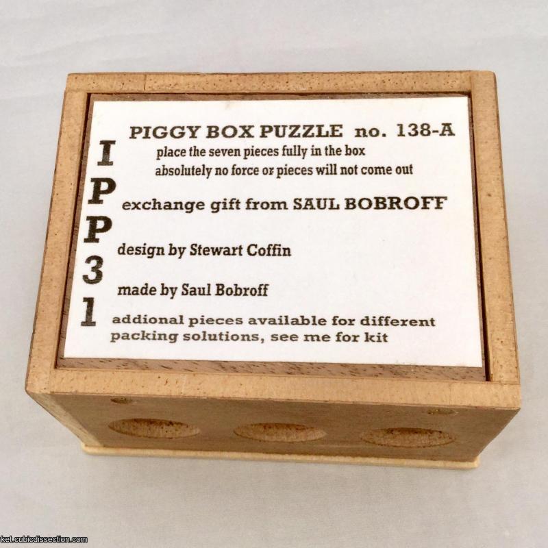 Piggy Box puzzle