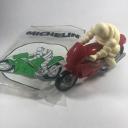 Michelin Man Motorcycle Assembly Puzzle - Red Version w/ Bag RARE!!