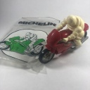 Michelin Man Motorcycle Assembly Puzzle - Red Version w/ Bag RARE!!
