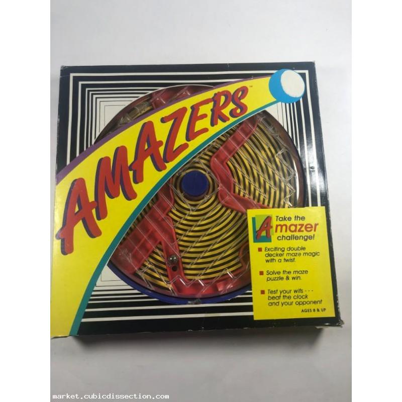 Amazers 2 Layer Marble Maze with Original Box