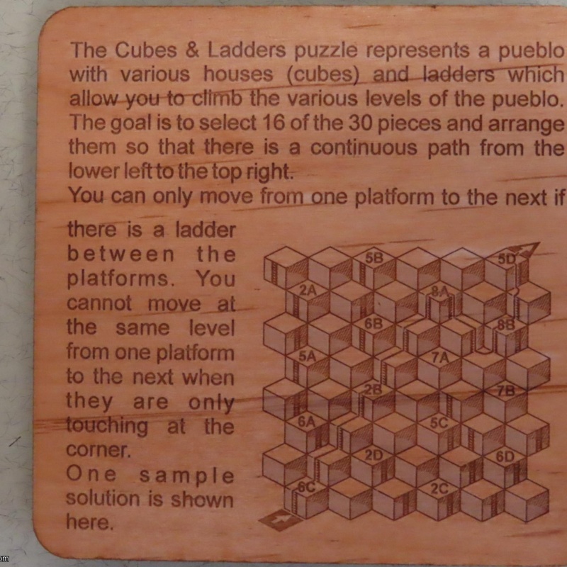 Karin's Cubes & Ladders (IPP25 exchange)