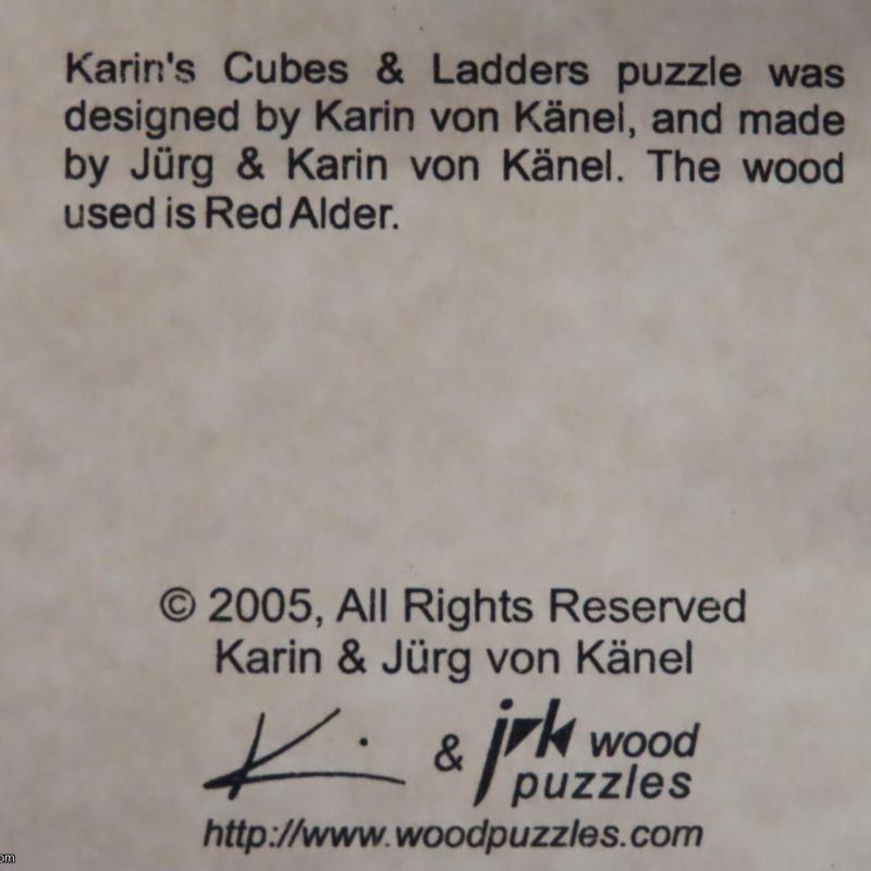 Karin&#039;s Cubes & Ladders (IPP25 exchange)