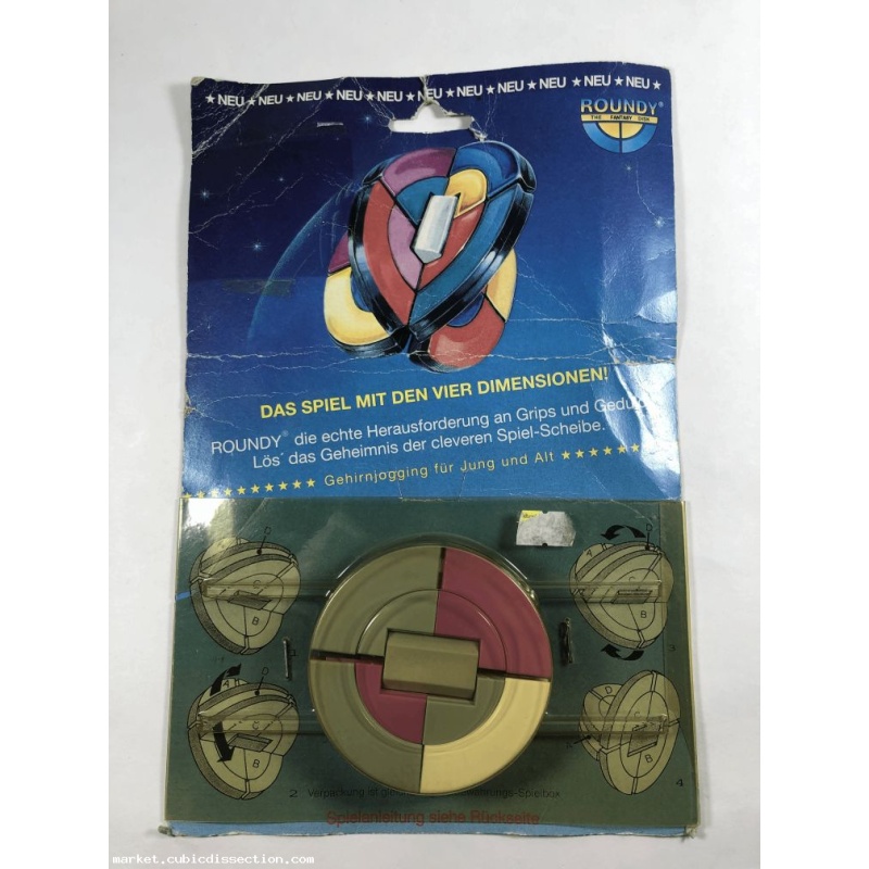 Roundy 8 Color, 4 Wing w/ Packaging