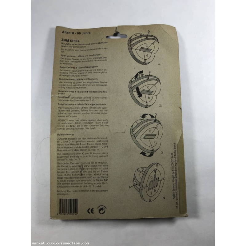 Roundy 8 Color, 4 Wing w/ Packaging