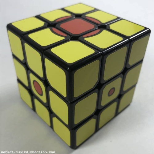 Growing Circle Cube - Cube Deluxe - 3x3x3 Sticker Mod