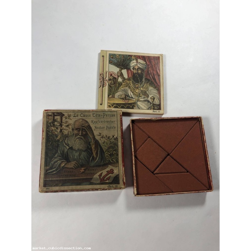 Anchor Stone Tangram No 8 Kopfzerbrecher Excellent Condition