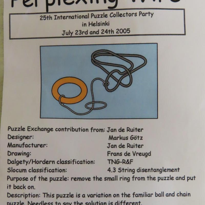 Perplexing wire(IPP25 exchange)