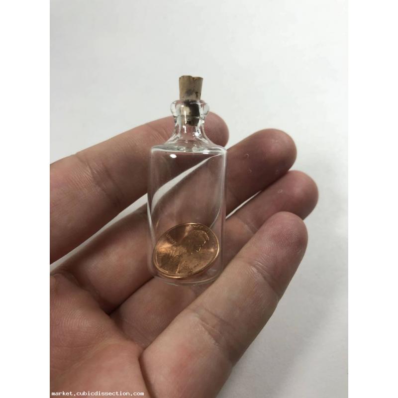 Impossible Object Penny in Glass Container