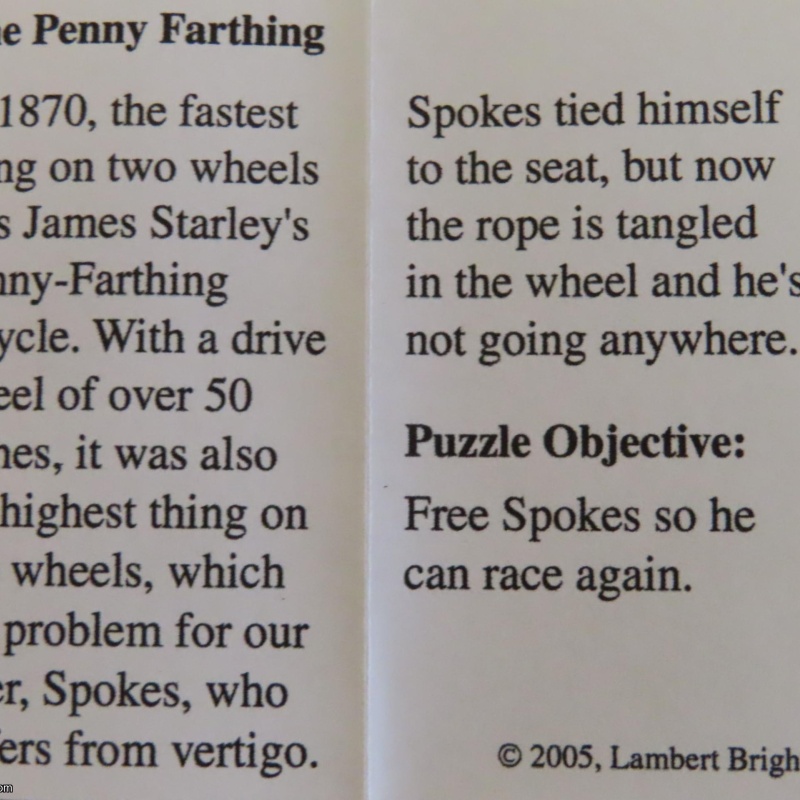 Penny Farthing III (IPP25 exchange)