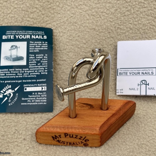Bite Your Nails by Mr. Puzzle