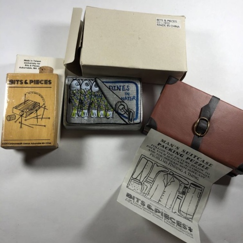 Lot of Bits & Pieces Vintage Puzzles x3