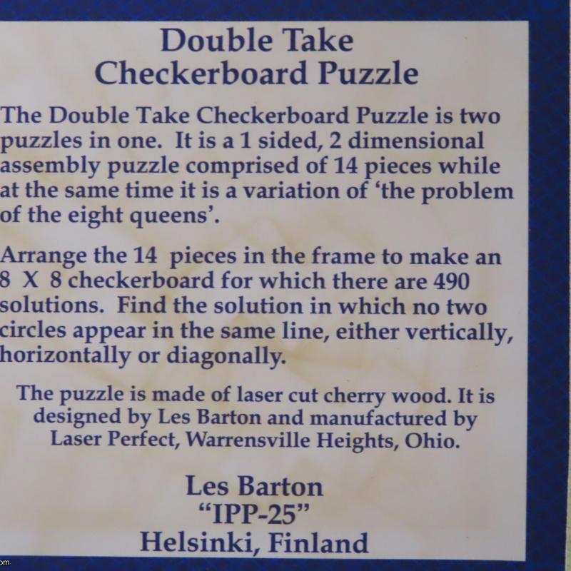 Double Take Checkerboard (IPP25 exchange)
