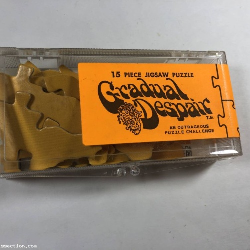 Gradual Despair Unique Jigsaw Puzzle