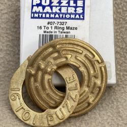 16 to 1 ring maze