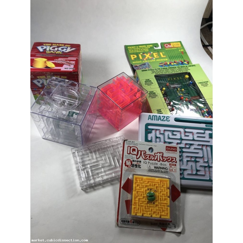 Puzzle Lot x6 Maze Lot