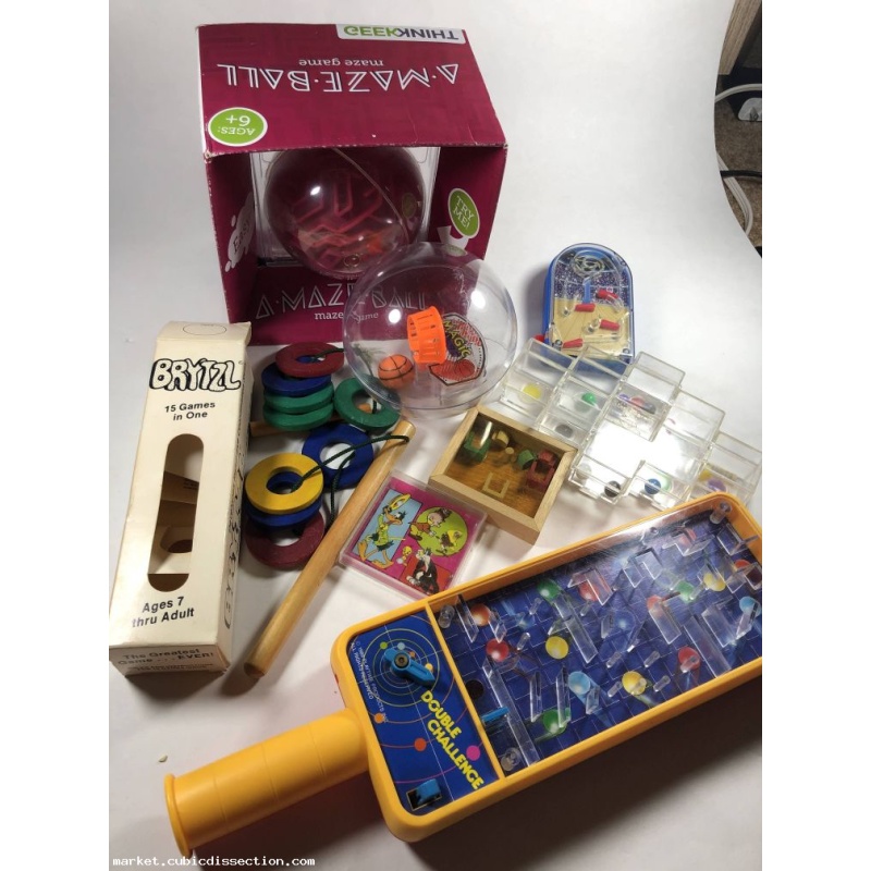 Lot of x8 Dexterity and Maze Games