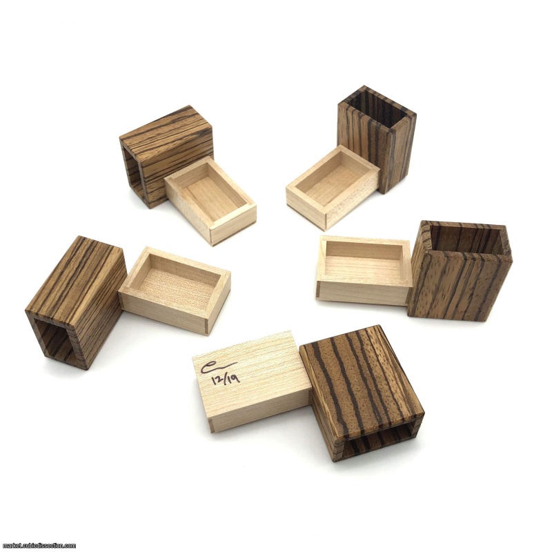 Oskar's Matchboxes Zebrawood by Oskar van Deventer (RPP)