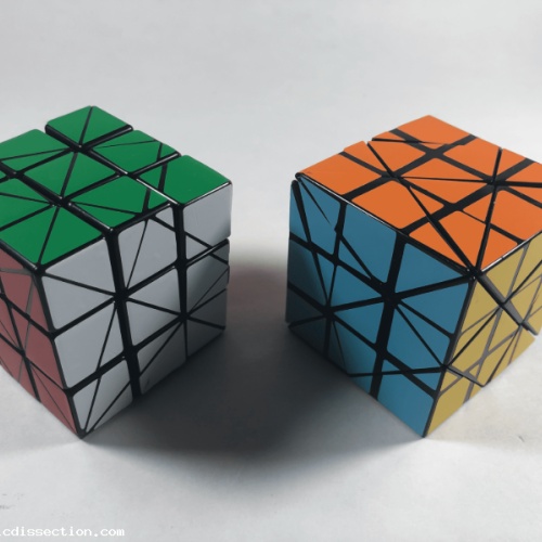 Disguised Axis Cube Lot x2 - Sticker Mods