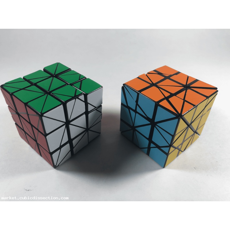 Disguised Axis Cube Lot x2 - Sticker Mods