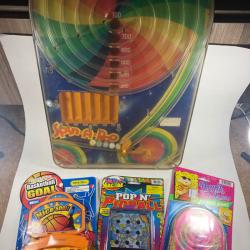 Huge Toy, Game, Puzzle Lot x25 Pinball, Origami, Dexterity, PEZ, Baseball, MORE!