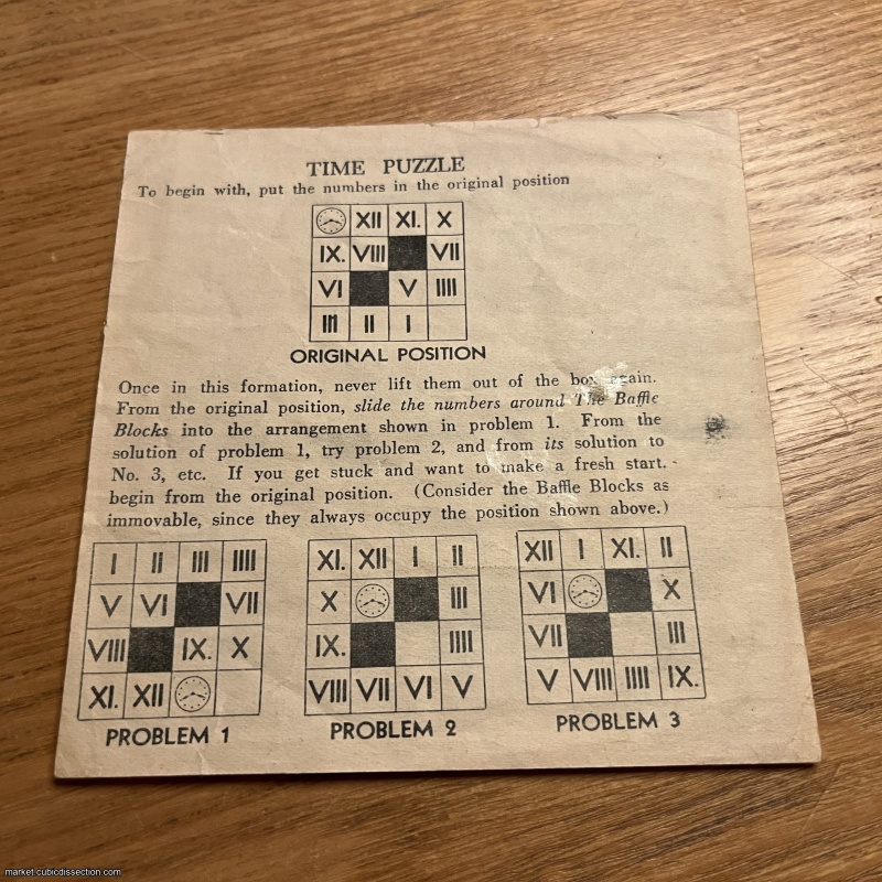 Time Puzzle, by The Embossing Co