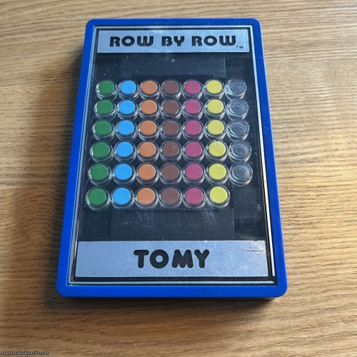 Row-by-row, by Tomy