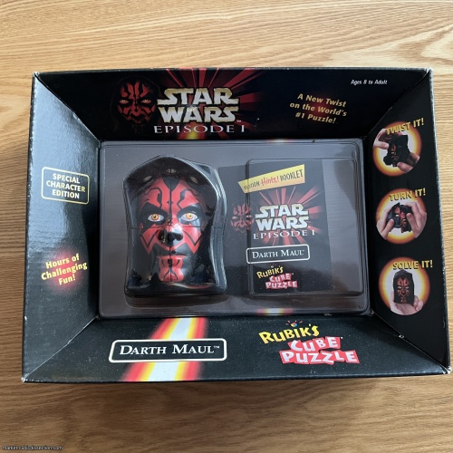 Darth Maul Rubik’s Cube Puzzle, by OddzOn from 1999