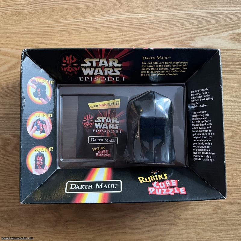 Darth Maul Rubik’s Cube Puzzle