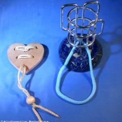 Classic Heart Puzzle and Tri-Ring puzzle