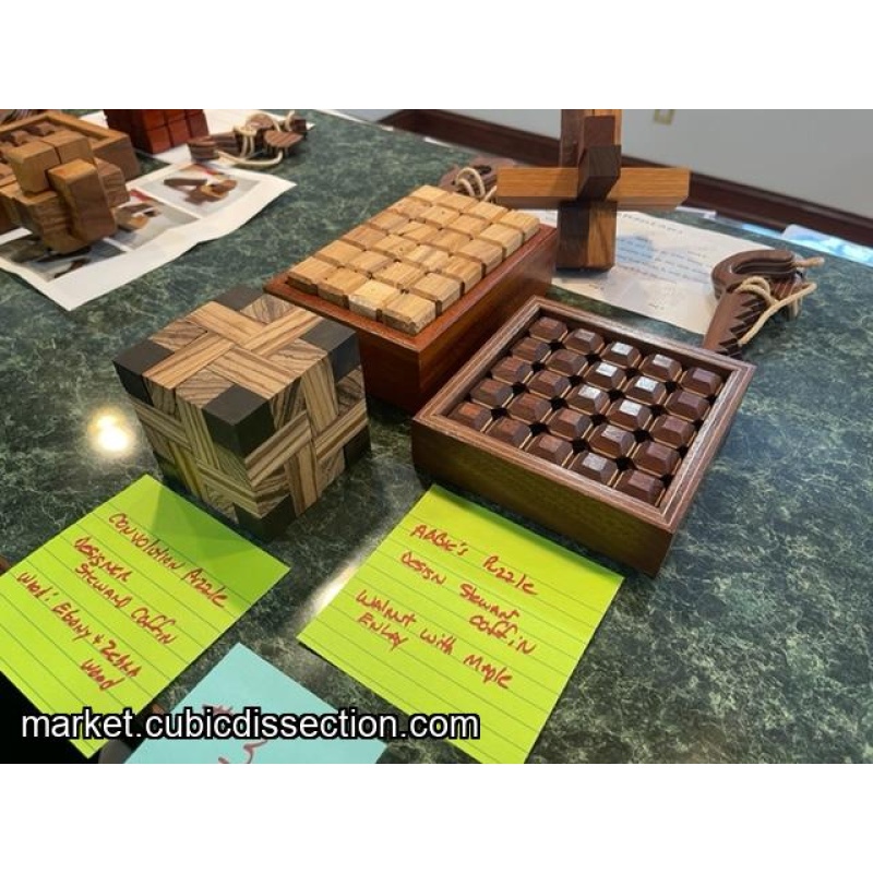 Group 3 Burr Puzzle Abbies Puzzle Convolution Unknown Box